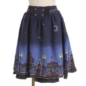 Axes Femme Starry Sky Night Lolita Shirt sk